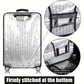 Suitcase Cover Large Size 24 inch – Transparent Travel Luggage Protector, Waterproof & Dustproof, Clear PVC Protective Bag Cover for Trolly Medium Luggage Covers Trolley case Travel Covers Suit case