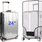 Suitcase Cover Large Size 24 inch – Transparent Travel Luggage Protector, Waterproof & Dustproof, Clear PVC Protective Bag Cover for Trolly Medium Luggage Covers Trolley case Travel Covers Suit case