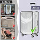 28 inch Premium Suitcase Cover, 1 pcs PVC Luggage Cover Clear Suitcase Cover Reusable Transparent Travel Luggage Protector Dust Cover, 2025 New PVC Luggage Protective Covers