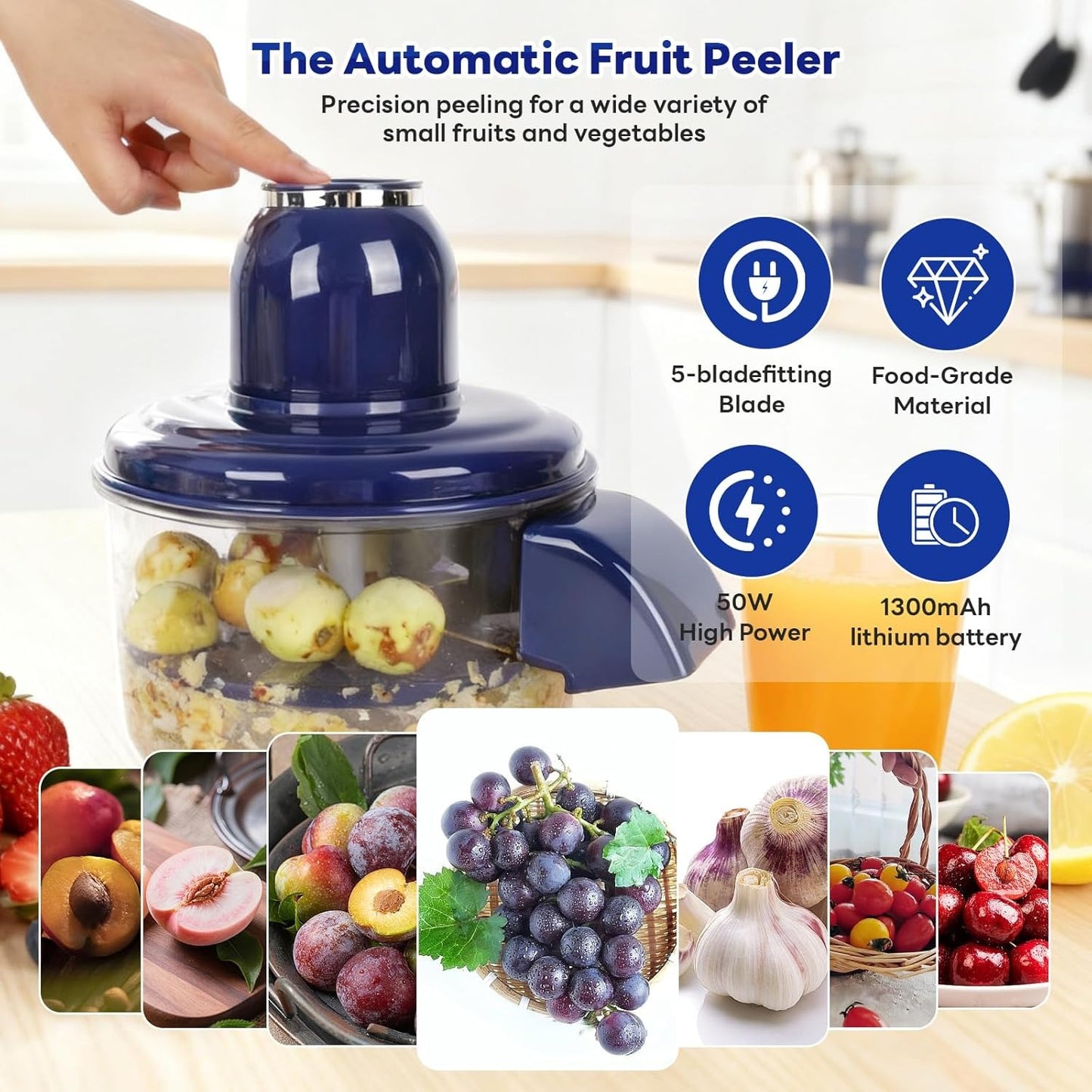 Electric Peeler Machine – Automatic Fruit & Vegetable Peeler for Kitchen